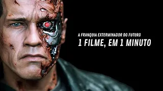 A Franquia Exterminador do Futuro | 1 Filme, em 1 Minuto