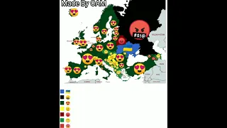 Реальное отношения стран Европы к Украине 🇺🇦