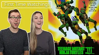 Teenage Mutant Ninja Turtles 3 | First Time Watching! | Movie REACTION!