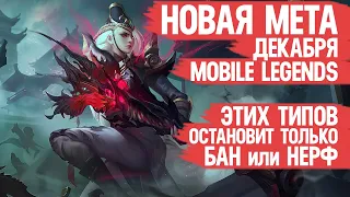 КОГО НЕ НАДО Покупать За 32 к в Декабре  Mobile Legends  Новая Мета  Герои Имба но Нерфы и Баны