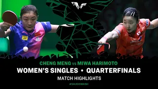 Chen Meng vs Miwa Harimoto | WS QF | Saudi Smash 2024