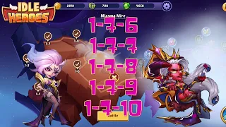 IDLE HEROES - CAMPAIGN STAGES 1-7-6 TO 1-7-10