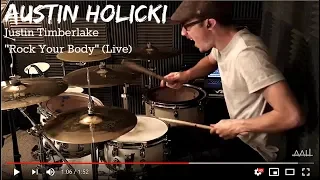 Austin Holicki - Justin Timberlake - Rock Your Body (Live) - Drum Cover