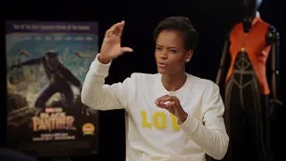 Black Panther DVD and Blu-Ray interview w/  Letitia Wright