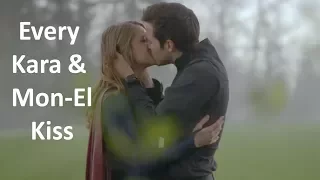 All Kara and Mon-El kisses from Season 2 (Karamel)