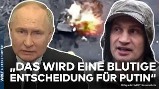 KRIEG IN DER UKRAINE: "Kiew war ein Ziel und bleibt ein Ziel für Putin" – Vitali Klitschko warnt