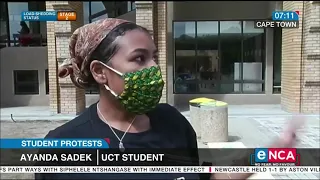 Student protest: UCT students demonstrate