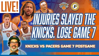KNICKS POSTGAME SHOW | It Was Injuries Slayed the Knicks | Knicks vs Pacers Postgame