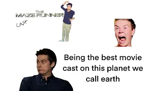 The maze runner cast being the best movie cast on this planet we call earth