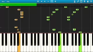 DNCE - Cake By The Ocean - Piano Tutorial - How to play Cake By The Ocean on piano - Synthesia