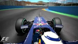 rFactor F1 2010 Sebastian Vettel Onboard Valencia