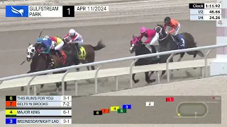 Gulfstream Park Carrera 1 - 11 de Abril 2024