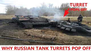 Why Russian tank turrets pop off  'explained'