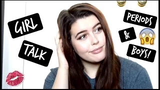 GIRL TALK #1 | Periods & Boys! | Charlotte Emily