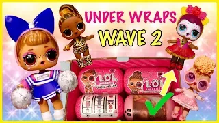 LOL Surprise WAVE 2 UNDER WRAPS Full Case Unboxing | First Layer Placement