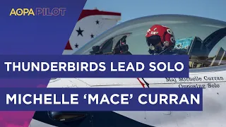 Interview with former USAF Thunderbird Michelle 'Mace' Curran