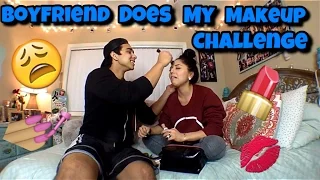 Boyfriend Does My Makeup!?! JAZMINE AND NICK