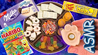 Satisfying Filling Platter ASMR | Haribo, Milka Chocolate, Chupa Chups, Marmalade, Cookies, Scandic