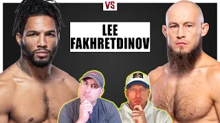 UFC Vegas 76: Kevin Lee vs. Rinat Fakhretdinov Prediction, Bets & DFS