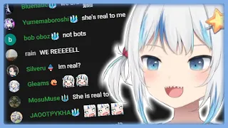 GURA Thinks Chat Is Real【Hololive Clip / Eng Sub】