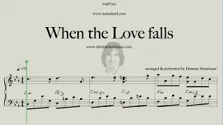 When the Love falls  -  Yiruma