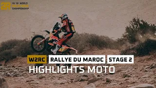 Rallye du Maroc – Highlights Moto Stage 2 - #W2RC