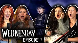 Wednesday Addams Episode 1: Wednesday's Child Is Full of Woe REACTION