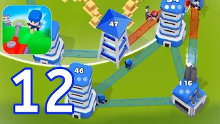 Tower War - Tactical Conquest - Walkthrough Gameplay All Levels 111-120 [Part 12]