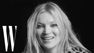 Kate Moss on Marky Mark Wahlberg, Her First Kiss, and David Bowie Crush | Screen Tests | W Magazine