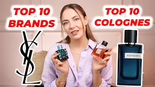 BEST FRAGRANCES FROM TOP 10 BRANDS IN THE WORLD | woman recommends fragrances for men