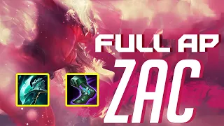 Full AP Zac in Season 13 | URF | League of Legends | Gameplay | Saintethic