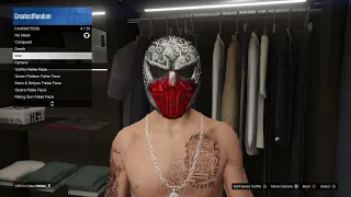 checking out the 4 Halloween Character Masks in Grand Theft Auto 5 Online (Halloween)