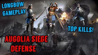 Augolia Siege Defense | Myrmillones, Javelin Sergeants Longbows (Conquerors Blade Bow)