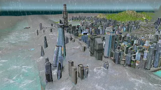 ALLE Katastrophen auf einmal in Cities Skylines Future City + MAP Download