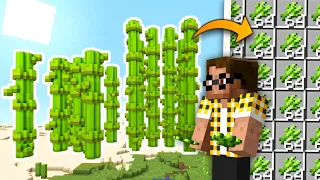 Postavil jsem OBŘÍ SUGARCANE jako farmu na sugarcane | Minecraft Single LP: #17