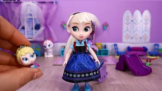 🏠✨ Transforming Elsa's Room!  DIY Room Makeover for My Frozen Doll ❄️💜