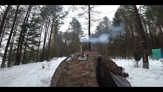 ЖИВЕМ В ПАЛАТКЕ 4 ДНЯ И ЛОВИМ НАЛИМА БЫТ, КУХНЯ И МУЖСКАЯ КОМПАНИЯ  ЭТОТ ПОХОД МЫ НЕ ЗАБУДЕМ 100 %