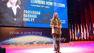 Open Lecture | "Learning how to learn" with Professor Barbara Oakley