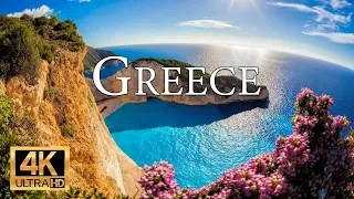 Greece 4K (UHD) • Красивая расслабляющая фортепианная музыка и природа • Расслабляющий фильм