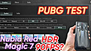 Nubia Red Magic 7 PUBG Test The World Fastest Gaming Phone | Heating | Batttery humza bhai