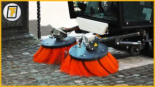 STREET SWEEPERS OPERATING at their BEST !! - Most Satisfying Street Sweeper & Road Cleaning Machines