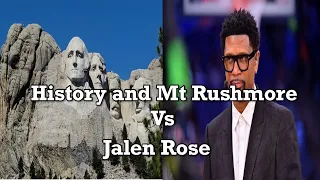 Jalen Rose fails on Mt. Rushmore