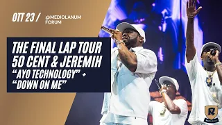 50 Cent AYO TECHNOLOGY e DOWN ON ME con JEREMIH live 💥 The Final Lap Tour 2023 @ Milano