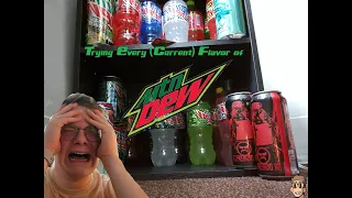 I Tried and Ranked EVERY (current) Flavor of Mountain Dew!