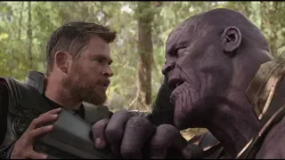 Thor vs Thanos Wakanda Battle Scene (HD) | Avengers Infinity War Clip (Digital)