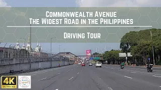 Most Dangerous Road! Commonwealth Avenue (QMC-Quirino Highway) Quezon City | Philippines | DriveTour