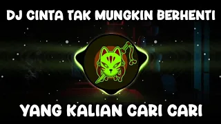 DJ CINTA TAK MUNGKIN BERHENTI REMIX VIRAL TIKTOK 2024 CINTA TAK MUNGKIN BERHENTI