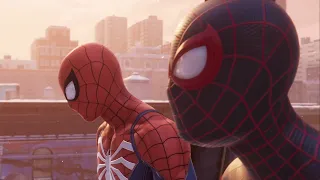 Прохождение Spider-Man: Miles Morales на PS5 в 4k 60fps, часть 17 : Финал и бой с женщиной Тинкерер