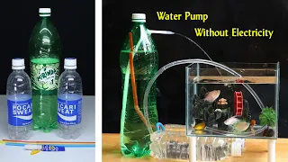 Diy Free Energy Water Pump without electricity for aqurium