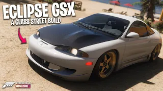 Building and Street racing a 683 HP Eclipse GSX in Forza Horizon 5!